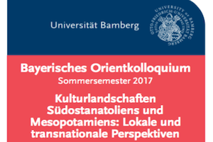 Zum Artikel "Ankündigung Vorlesungsreihe: Bayerisches Orientkolloquium Sommersemester 2017"