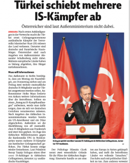 Zum Artikel "Hüseyin Çiçek zur Abschiebung von IS-Kämpfern aus der Türkei"