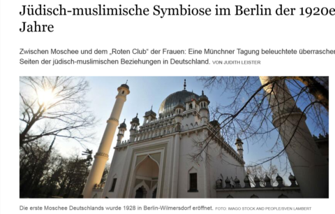 Zum Artikel "Gerdien Jonker auf der Münchner Tagung „Juden und Muslime in Deutschland“"