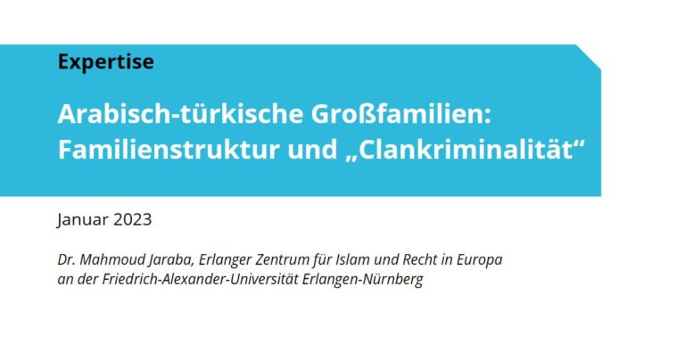 Mahmoud Jaraba über „Clankriminalität“ und Familienstrukturen