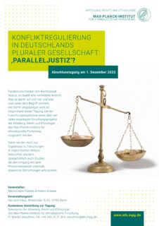 Zum Artikel "Rückblick: Tagung zur Konfliktregulierung in Deutschlands pluraler Gesellschaft"